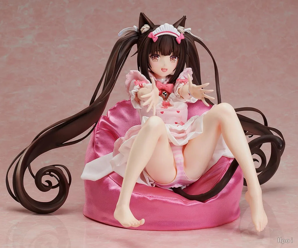 No Bonus In Stock Original BINDing Native NEKOPARA Chocola Bare Leg Ver Toys Model Decoration Gift Collection