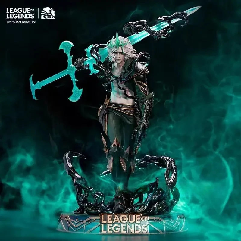 На склад, League of Legends LOL The Ruined King, Viego 1/6 скулптура на цялото тяло, лимитирана серия скулптура от аниме серия
