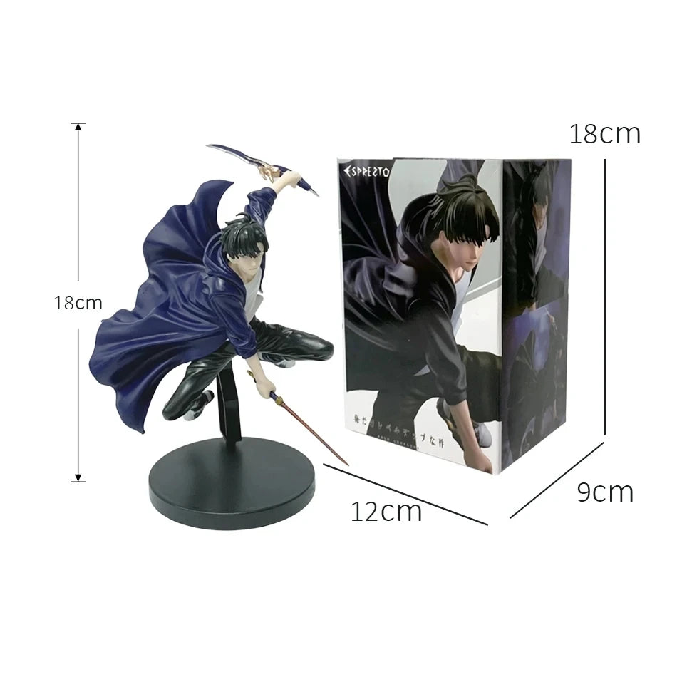 Solo Leveling Sung Jinwoo Anime Figure Ore dake Level Up na Ken Shun Mizushino Action Figure Collectible Model Doll Toys