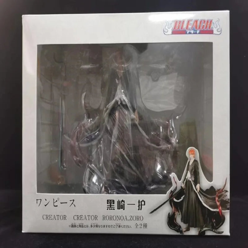 Anime Bleach Kurosaki Ichigo Action Figure 28cm PVC Collectible Model Toy Excellent Gift for Display Top Figurine