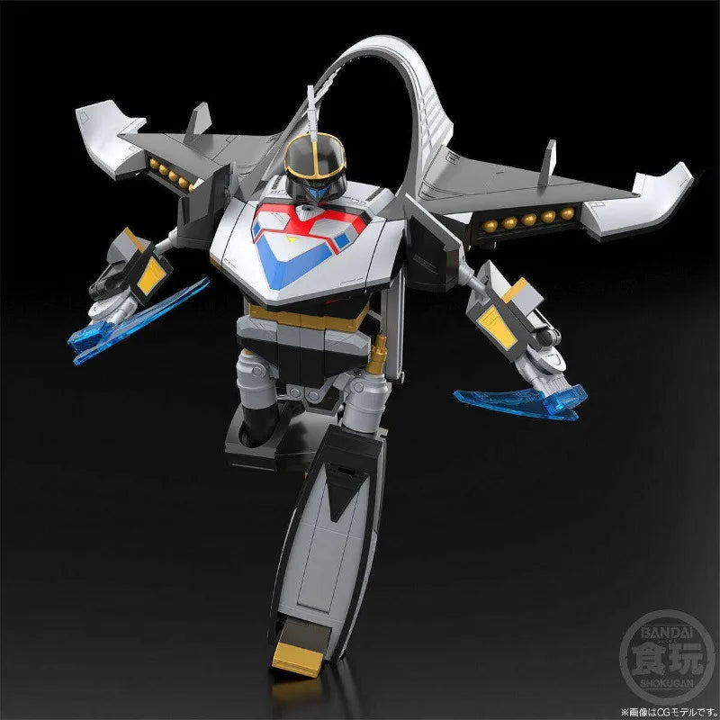 Bandai Original Mirai Sentai Timeranger Anime Figure SMP Time Shadow Action Figure Toys for Kids Gift Collectible Model