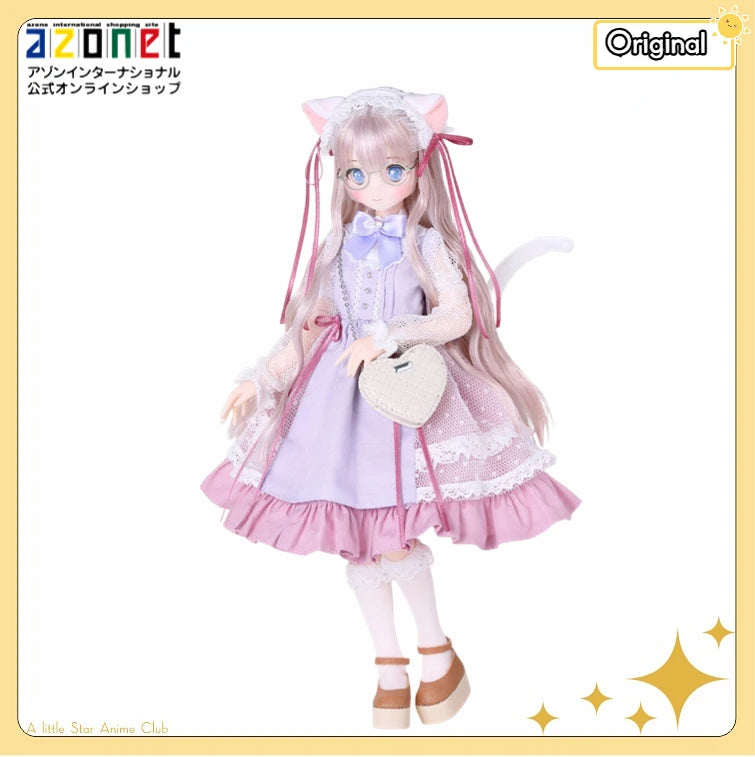 Azone Colorful Dreamin' POD048-AGW Shiho Asahina A Gift From M.K. White Cat 1/6 Gift Action Figure