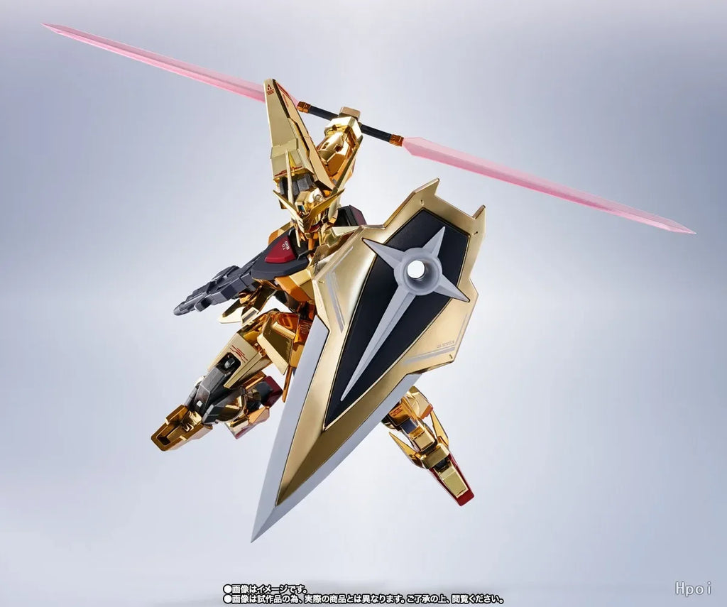 BANDAI Original METAL ROBOT SPIRITS ＜SIDE MS＞ AKATSUKI (SHIR ANUl UNIT) SEED FREEDOM Ver. Mech Product Figure Toys Collectible