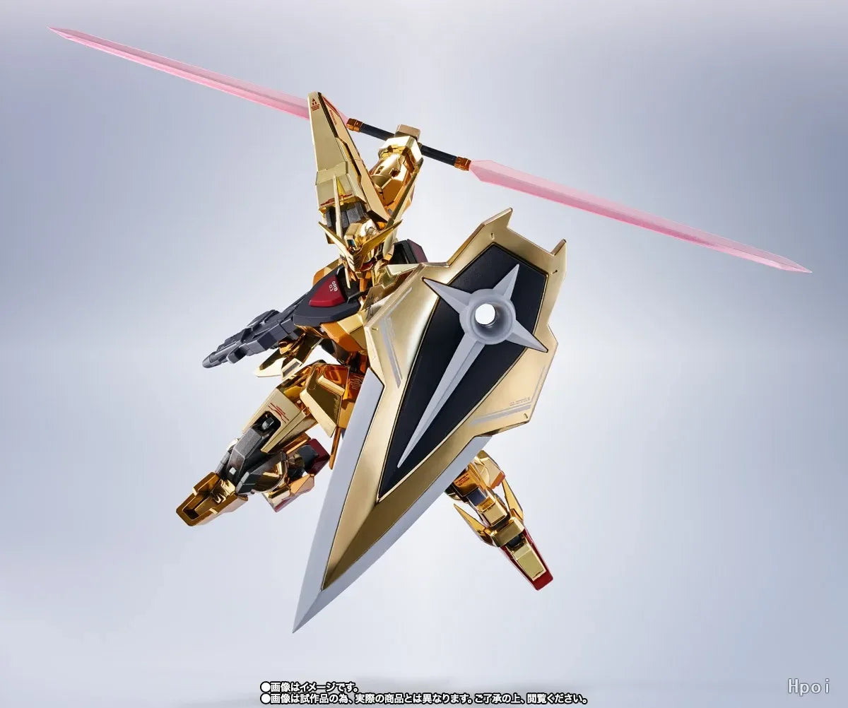 BANDAI Original METAL ROBOT SPIRITS ＜SIDE MS＞ AKATSUKI (SHIR ANUl UNIT) SEED FREEDOM Ver. Mech Product Figure Toys Collectible