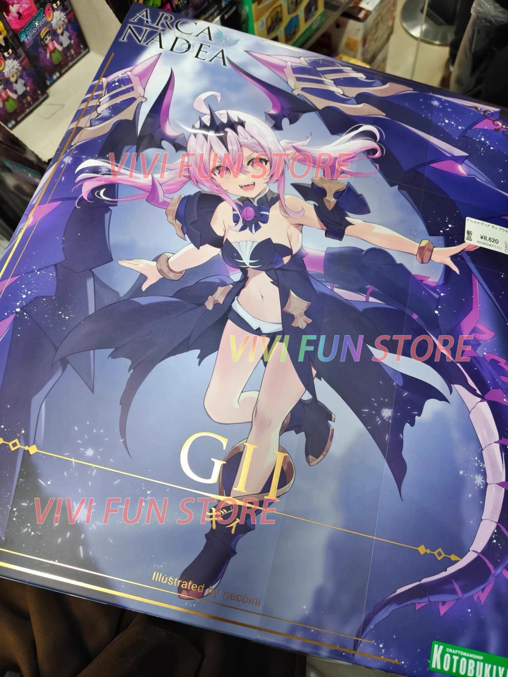 In Stock Originate Kotobukiya AR014 GII ARCA NADEA Assembly Model Toys Dragon girl Mobile Suit Girl BOX Reinforced