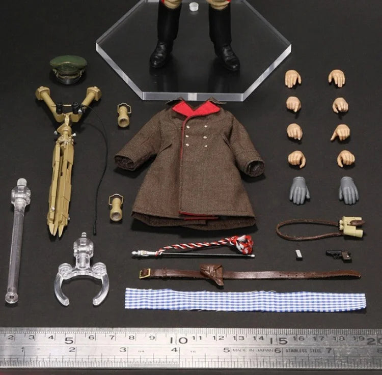 New Stock 3R TG80004 1/12 Scale Male Warrior Empire German Marshal Full Set 6inchs Action Figure Model For Fans Gifts