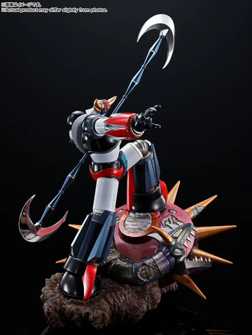 Bandai Genuine Figuarts Zero Metallic Touche UFO Robot Grendizer Anime Action Figure Collectible Model Toy Ornament Gift