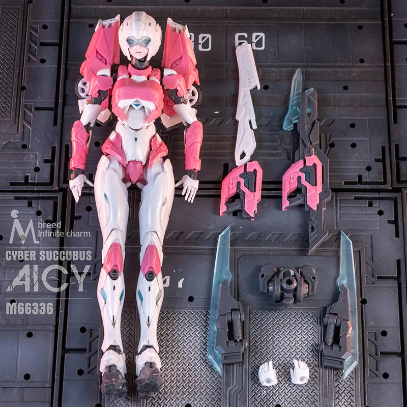 В наличност M Breed Arcee Комплект за сглобяване на модел Aicy Трансформиращ се робот Екшън фигурки M66337 KO Riobot Робот Момчета Подаръци