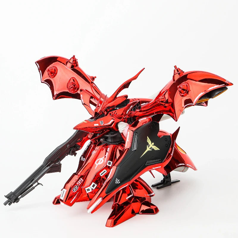 HG 1/144 MSN-04II Nightingale Electroplating Version Assembly Model Kit  Action Figure With Water Decal Anime Mecha Toy Boy Gift