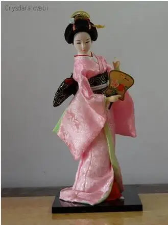 30cm Statuette Ethnic Japanese Geisha Dolls Kimono Dolls Belle Girl Lady Collection Home Decoration Miniature Figurines