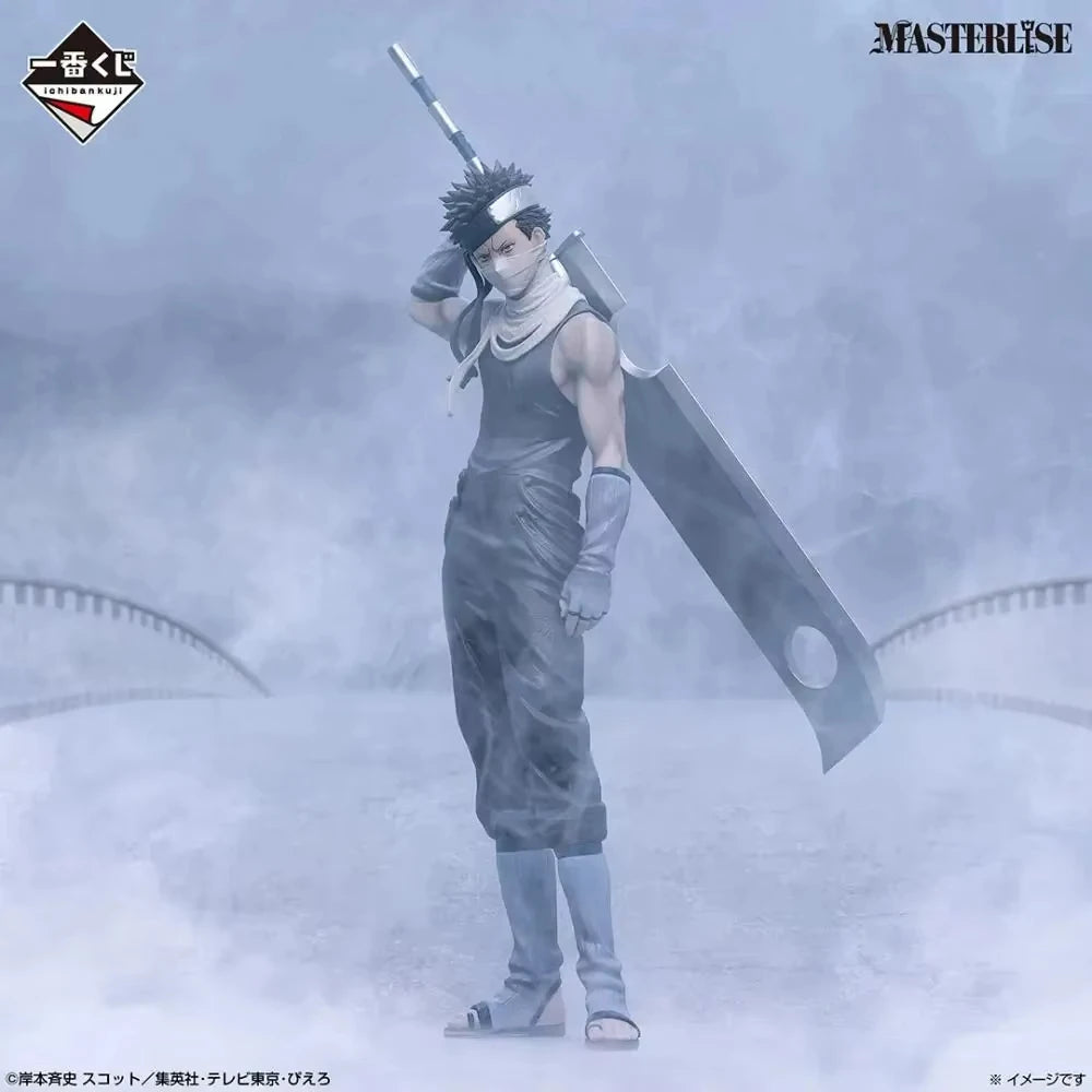 Bandai In Sock Banpresto Naruto Anime Original Ichiban Kuji Momochi Zabuza Figures Model Toys Statue Collectible Ornaments