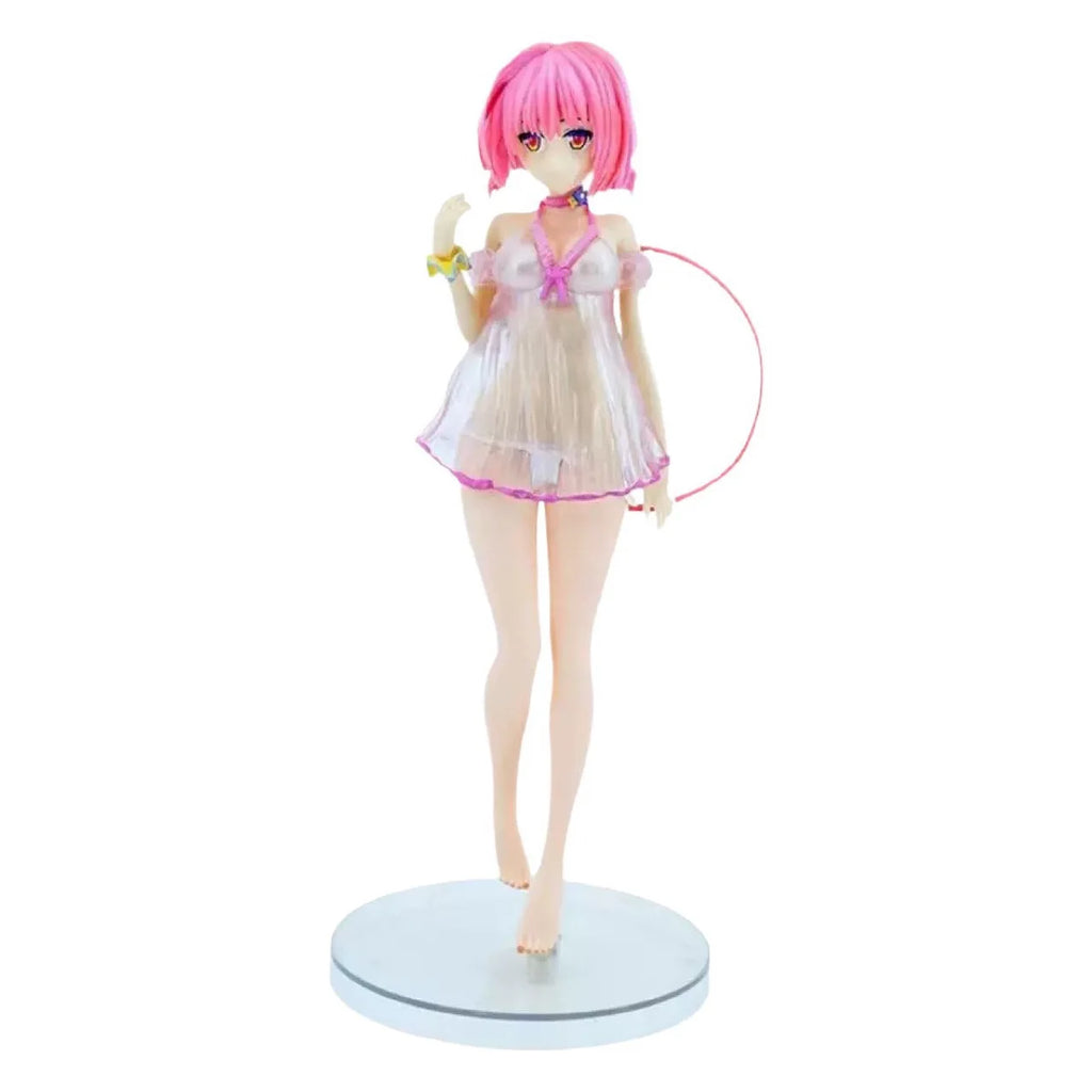 Anime Figure Lala Satalin Devilke Yuuki Mikan Momo Belia Devilke Standing Position Swimsuit Girl Action Figure Model