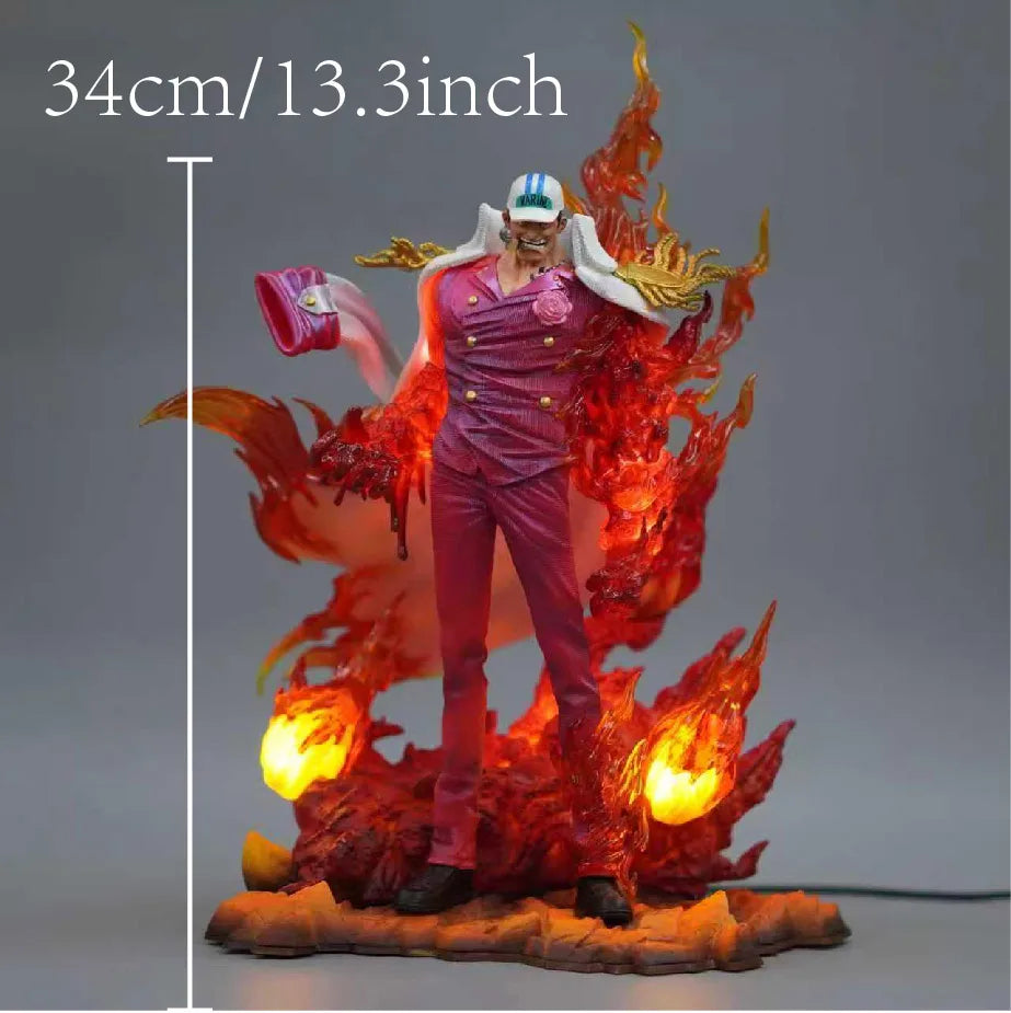 34cm 13.3 inch Anime Sakazuki Action Figures Pvc Statue Desktop Ornamen Collection Statue Model Decoration Room Desk Toys Gifts