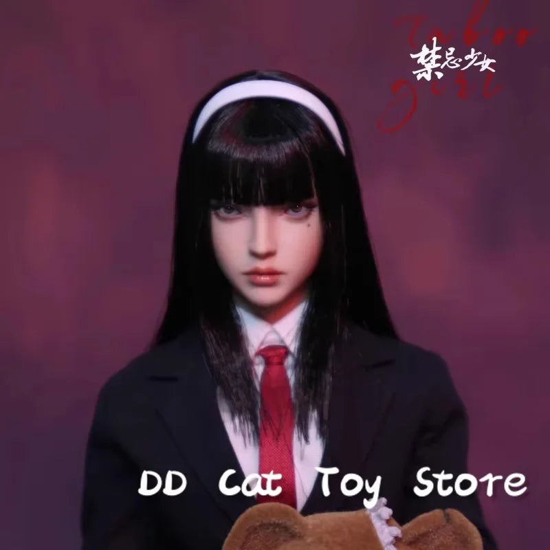 In Stock JKTOYS K-005 1/6 Taboo Girl Tomoe Cosplay Version 12inch Scale Women Soldier Action Figure Collectible Model Toys Gift