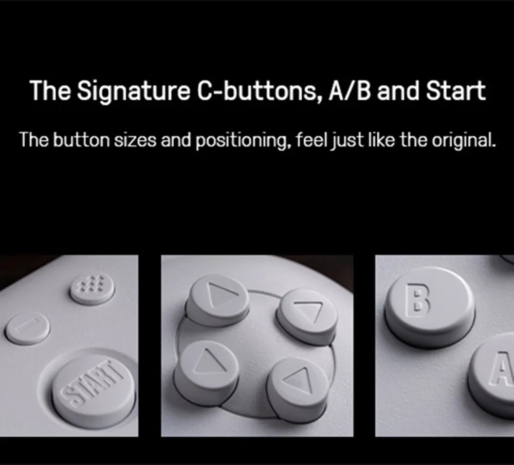 8Bitdo N64 Bluetooth Controller for Analogue 3D, Switch, Windows, and Android (Black) Gaming  Gamepad