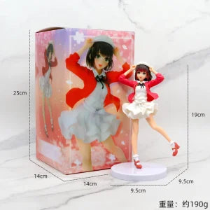 19CM Anime Megumi Kato Swimsuit Ver Figure Saekano How To Raise A Boring Girlfriend Pajamas Figure Action Figures Model Toys
