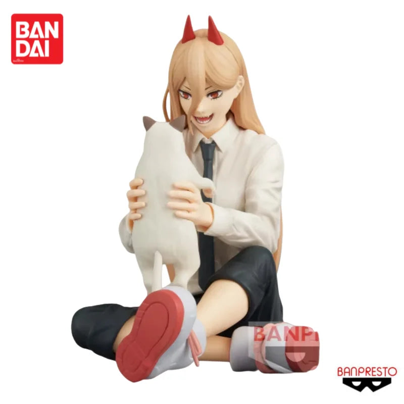 In Stock Bandai Original Banpresto Break Time Collection Vol 2 Chainsaw Man Power Action Figure Model Doll Brand New Boxed
