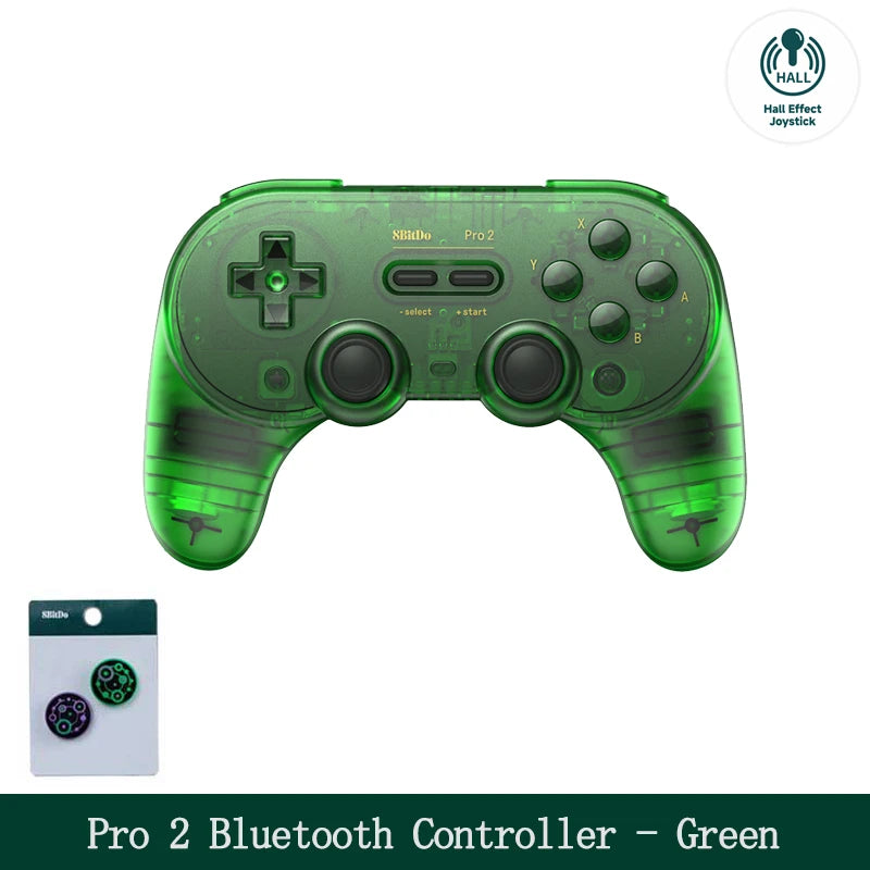 8Bitdo Pro 2 Bluetooth Gamepad Control with Hall for Switch PC macOS Android Steam Raspberry Pi Nintendo Switch Game Controller