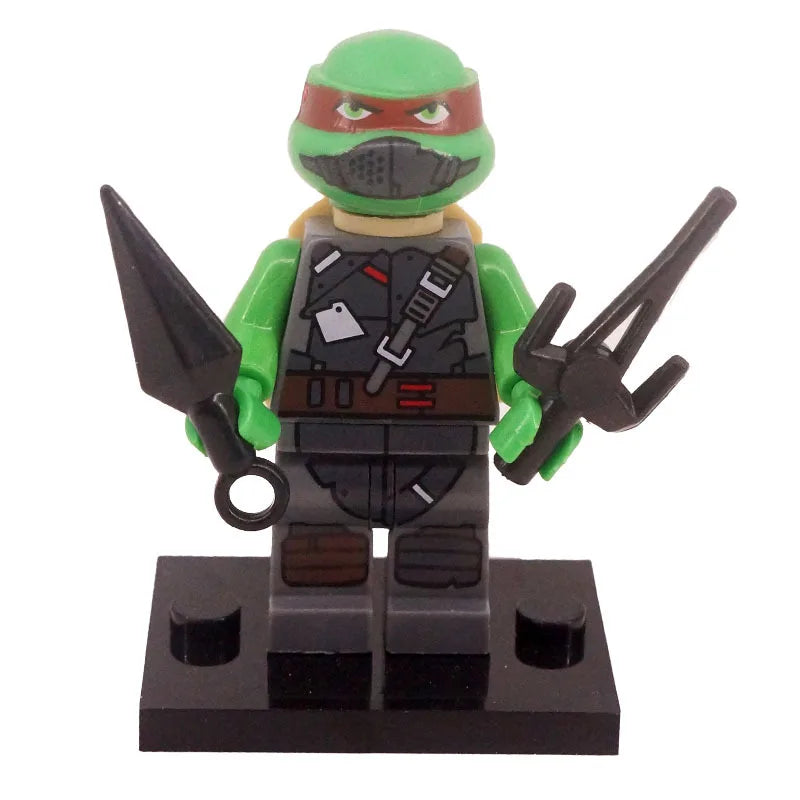 4pcs Teenage Mutant Ninja Turtles Children's Toys Decorations Anime Characters Boys Bedroom Desktop Decorations Birthday Gifts