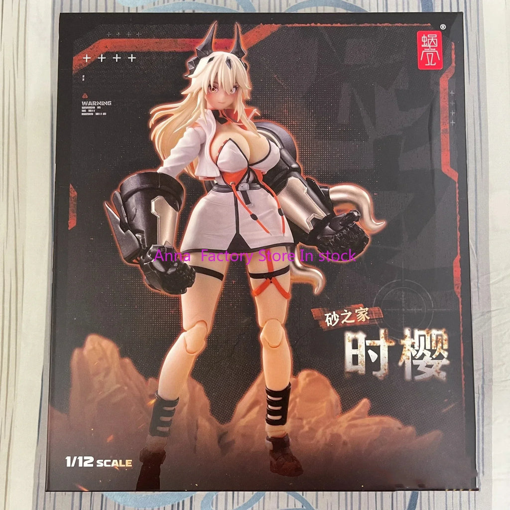 In Stock 1/12 Snail Shell Shikura Saori Sister Sand House Ishikage Mobile Suit Action Figure