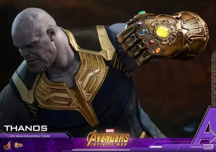 【MT】Hot Toys Marvel MMS479 "Avengers 3 Infinity War" Thanos 2.0 (double-headed Configuration) 1:6 Scale Action Figure Toys