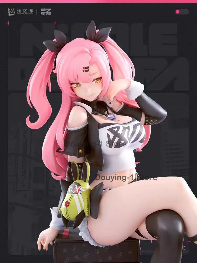 In Stock Zenless Zone Zero 23cm Cunning Hares Nicole Demara 1/7 PVC Action Figure Anime Model Toy Gifts Model
