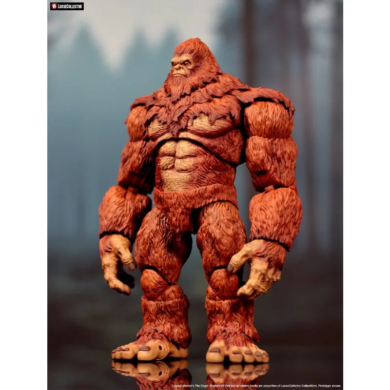 【Ready Stock】 Original LC Studio Yeti Bigfoot Skookum Figure Model Toy Toy Gift Collection