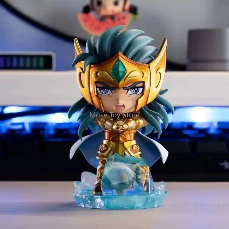 FOC GK Mini Saint Seiya Myth Cloth BOX Knights of The Zodiac 12 Constellation Box Gift Action Figure Model Toy Resin Q Statue