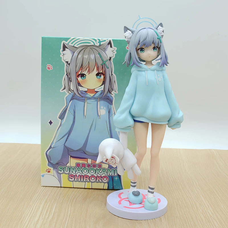 28cm Blue Archive Iochi Mari Anime Figure Yozakura Kirara/Sunaookami Shiroko/Urawa Hanako Action Figure Collectible Model Toys