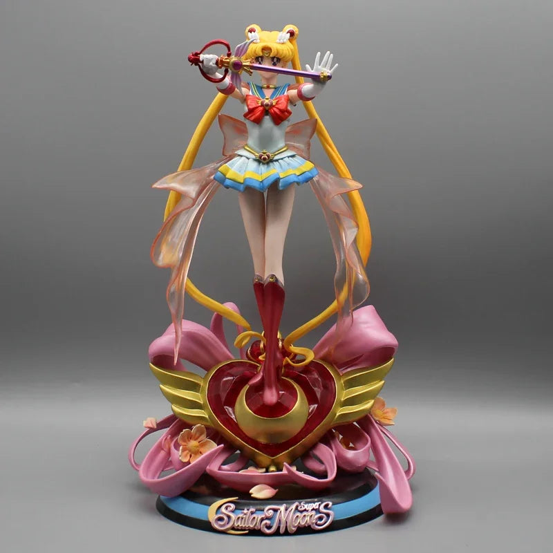 35cm Moon Anime  Figure Tsukino Usagi  Action Figurine Pvc Statue Model Collection Decor Toys kids Christmas Gifts