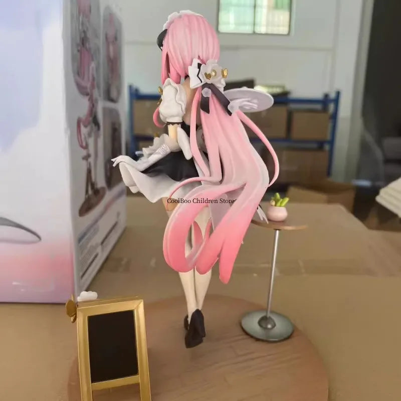 24 cm Honkai Impact 3 Figuren Elysia Anime Figur Kiana Kaslana Figur Elysia Statue Pvc Gk Sexy Modell Puppe Ornament Spielzeug Geschenke