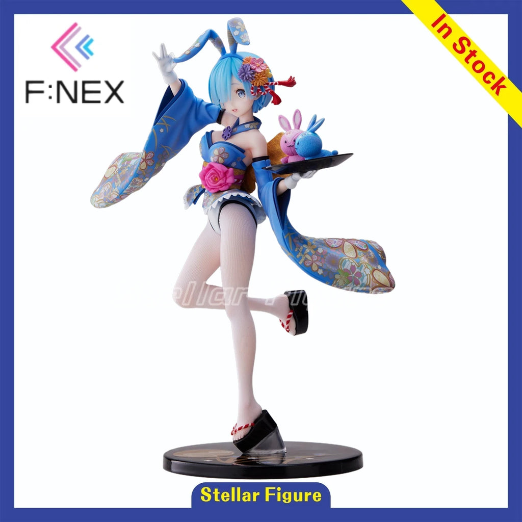 【SF】In Stock F:NEX Re Life A Different World From Zero REM 1/7 Scale Figures Model Collection Anime