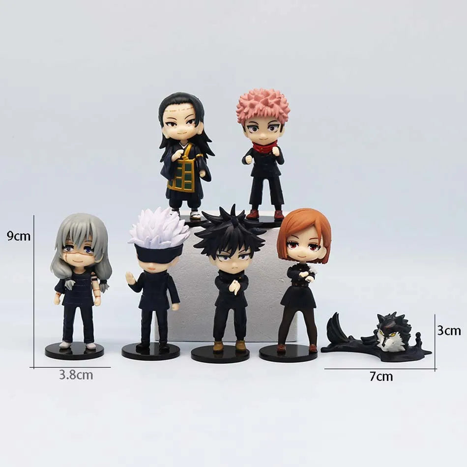 JJK Anime Figure Itadori Yuji Geto Suguru Fushiguro Megumi Ryomen Sukuna Mahito gojo Action figure Toy Model Ornaments Gifts