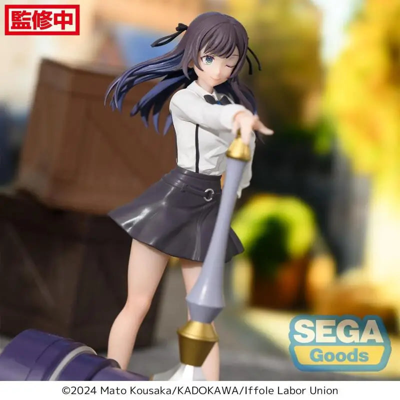 Genuine Sega I May Be A Guild Receptionist But I Will Solo Any Boss To Clock Out On Time Luminasta Alina Clover PVC Figure Model