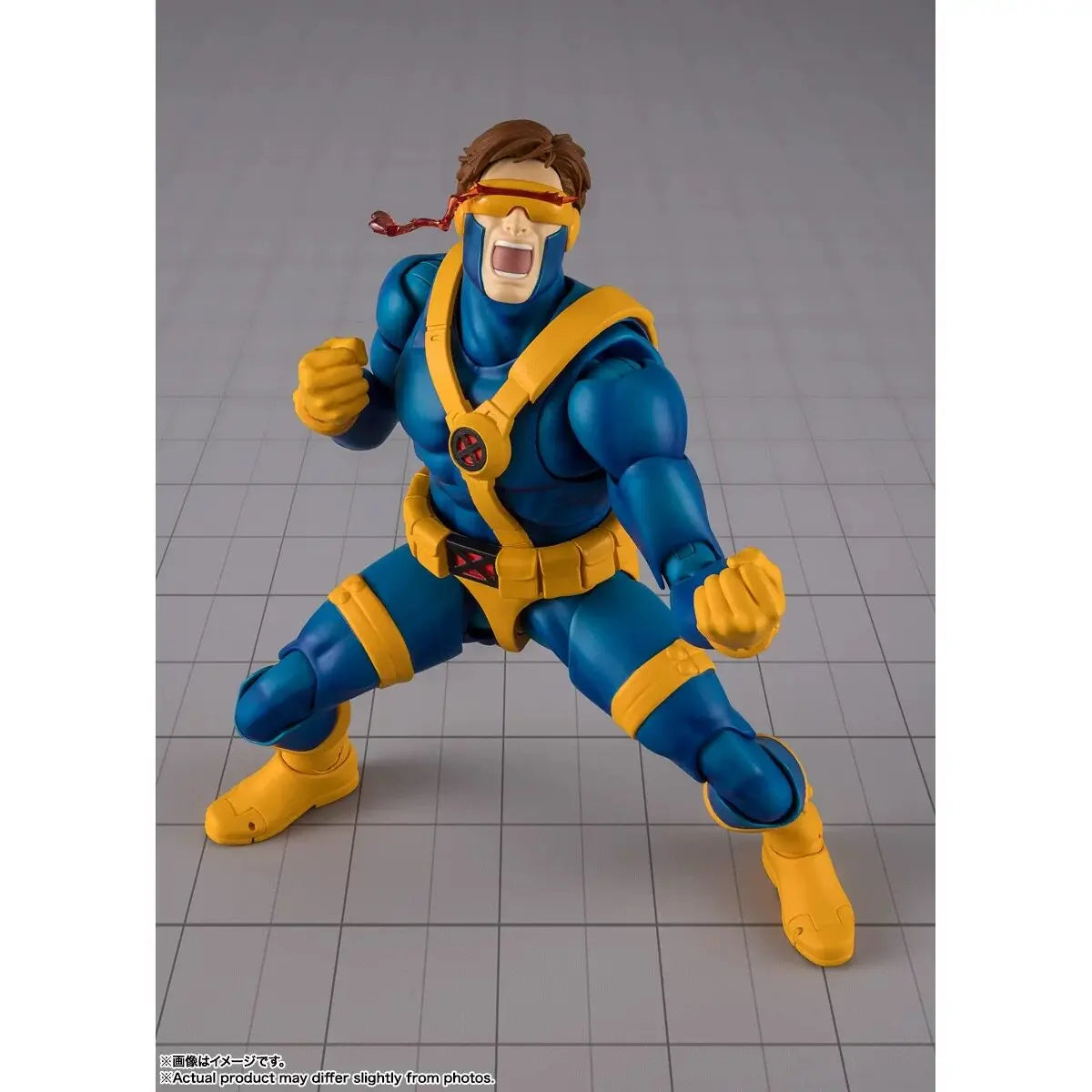 Bandai Shf Cyclops Marvel X Men Gamerverse Articulated Action Figure Collectible Pvc Model For Adult Collector Home Display