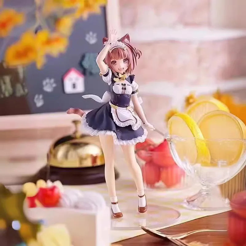 Galgame Nekopara Series Azuki & Coconut & Cinnamon & Maple Cute Girl Maid Figure Toy Collection Decoration Game Peripheral Gifts