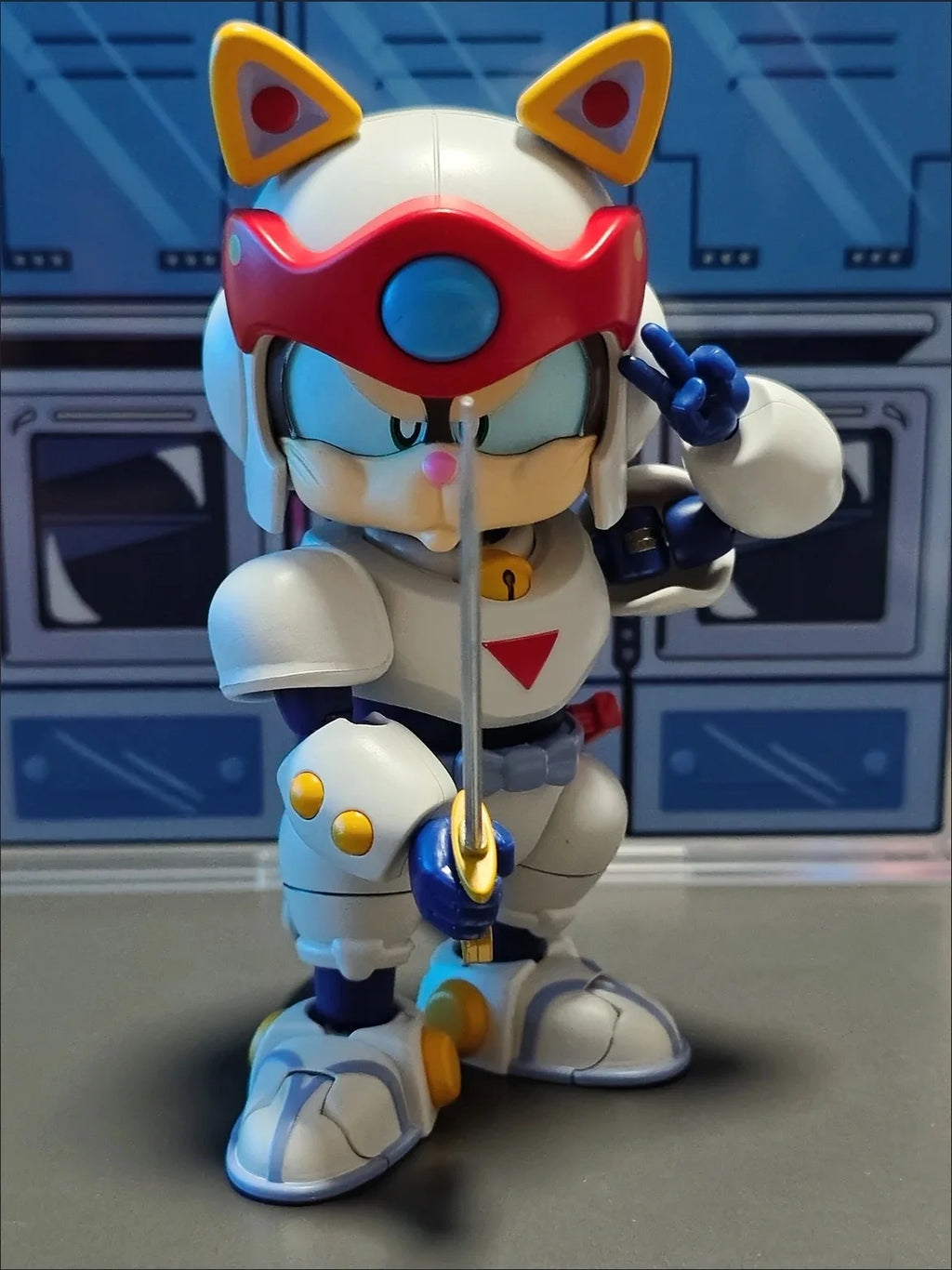 YOLOPARK 13.3cm Samurai Pizza Cats AMK PRO Series Speedy Model Kit TOY Gift For girl boy