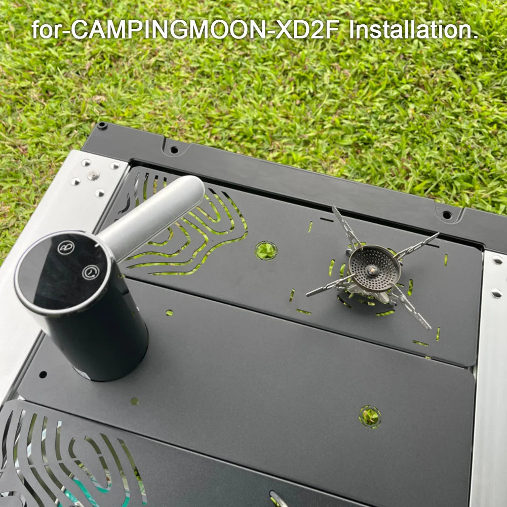 IGT Table Unit Plate IGT Table Accessory Table Top Camping Accessories Metal Top Plate for CAMPINGMOON XD2F for Soto 310 OD-1RXN