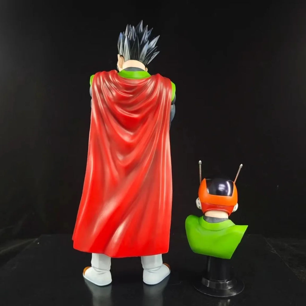 Dragon Ball Z Son Gohan Figur Austauschbare Köpfe Super Saiyajin PVC Actionfiguren Great Saiyaman Statue Sammlung Modell Spielzeug Geschenke