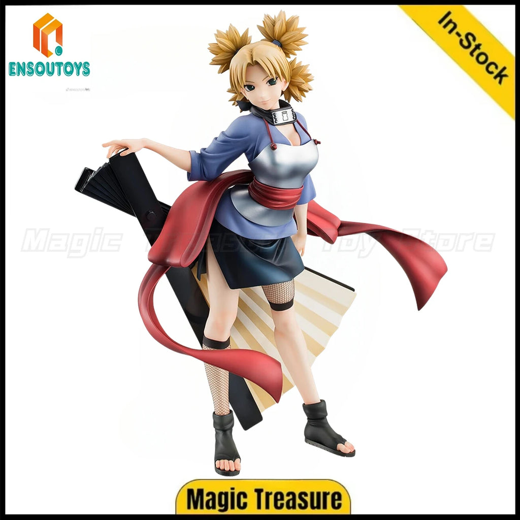 【In Stock 】Original MegaHouse GALS NARUTO Shippuden Temari Figures Animation Ornaments