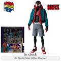 Medicom Toy Original Spider-Man: Parallel Universes Series 107 Spider-Man (Miles Morales) Action Figure Model Toys Movable Model