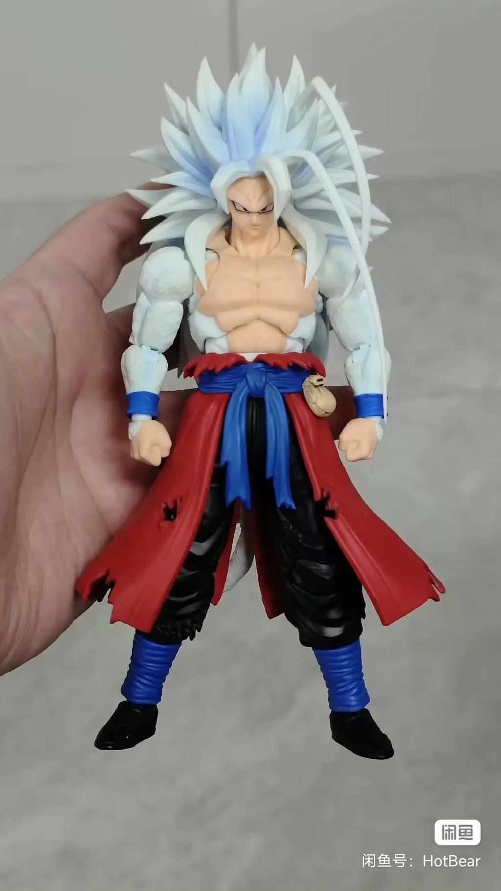 Dragon Ball In Stock Kong Studio Custom No 20 Gold Ssj5 Limited Gold Goku Action Figures Model Toys Anime Figura Gifts Toys