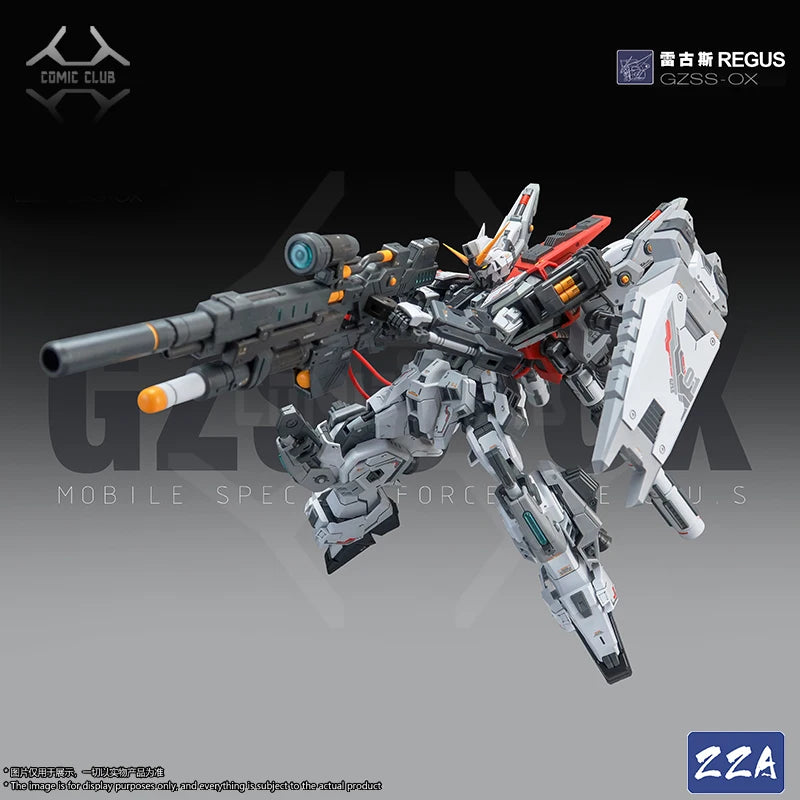 COMIC CLUB IN STOCK ZZA REGUS GZSS-OX-001 MOBILE SPECIAL FORCES R.E.G.U.S Assembly Robot Model Figure Toys