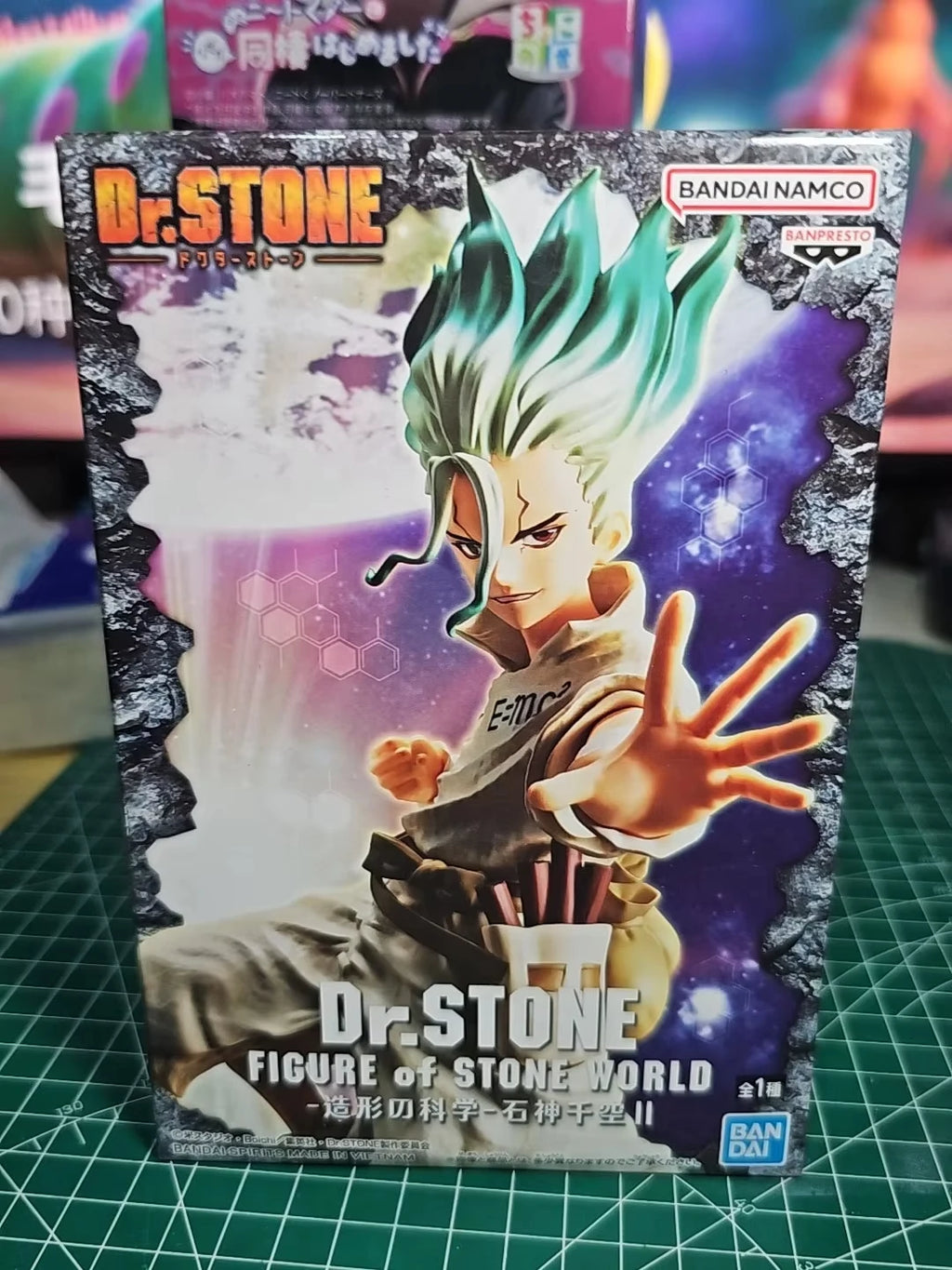 Special In Stock Original Bandai Banpresto Dr.stone Ishigami Senku Asagiri Gen Kohaku Figure Anime Genuine Boxed Model
