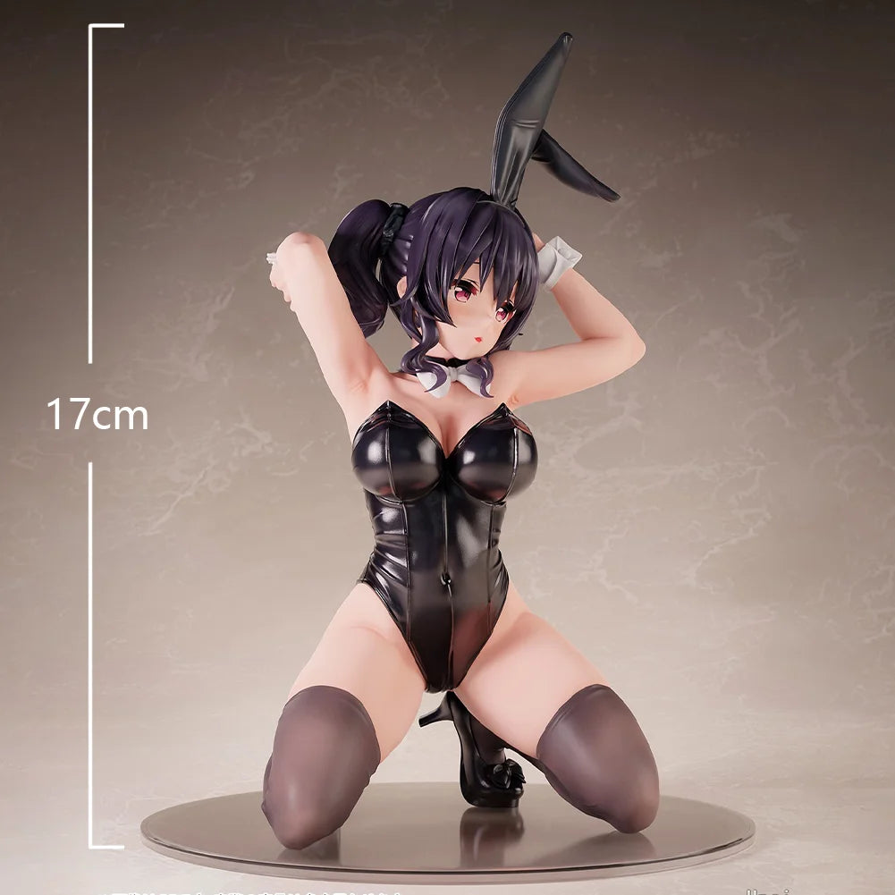 17CM Anime Moka chan figurine Bunny girl figure PVC toys Game Statue moka-chan Action figure Adult Collection Model Doll Gifts