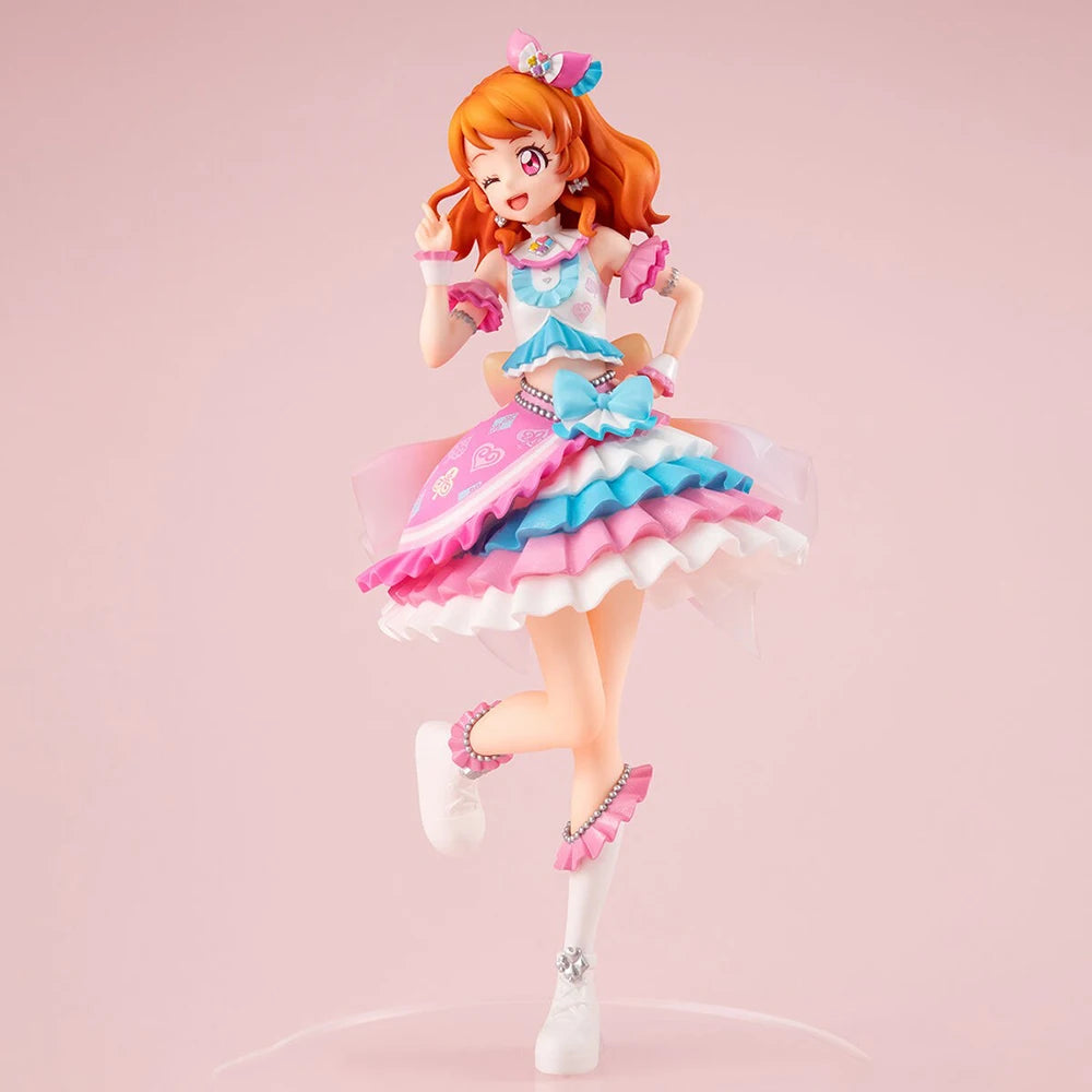 Original MegaHouse Lucrea Light Pripara Anime Peripherals Manaka Laala Ozora Akari Action Figure PVC Model Cartoon Gift