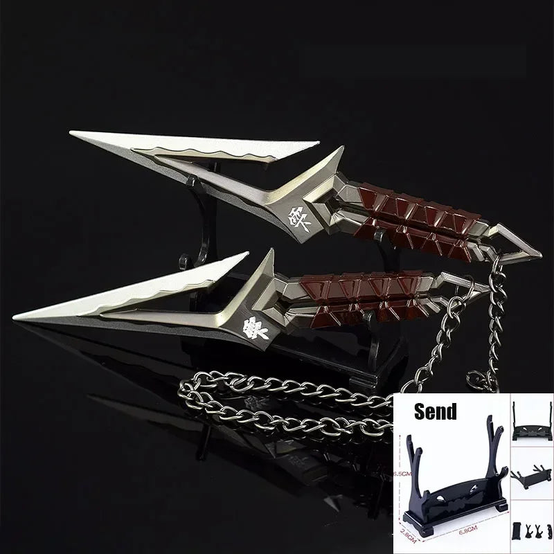 Valorant Kuronami No Yaiba Paarungsmodell Ganzmetallmesser Spielzeug Schwerter Spielperipheriegeräte Bali Song Karambit Outdoor Ornamente Geschenke