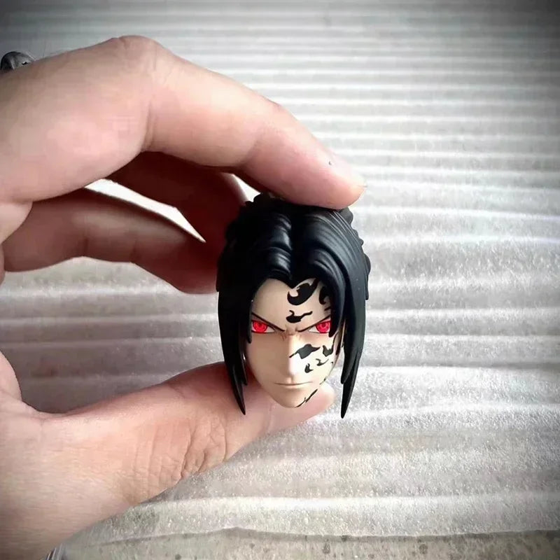 18см НАРУТО Учиха Саске Мантра Печат Екшън Фигурка Седнала Поза PVC Модел Статуя Колекция Декорация Играчки Подаръчни Орнаменти