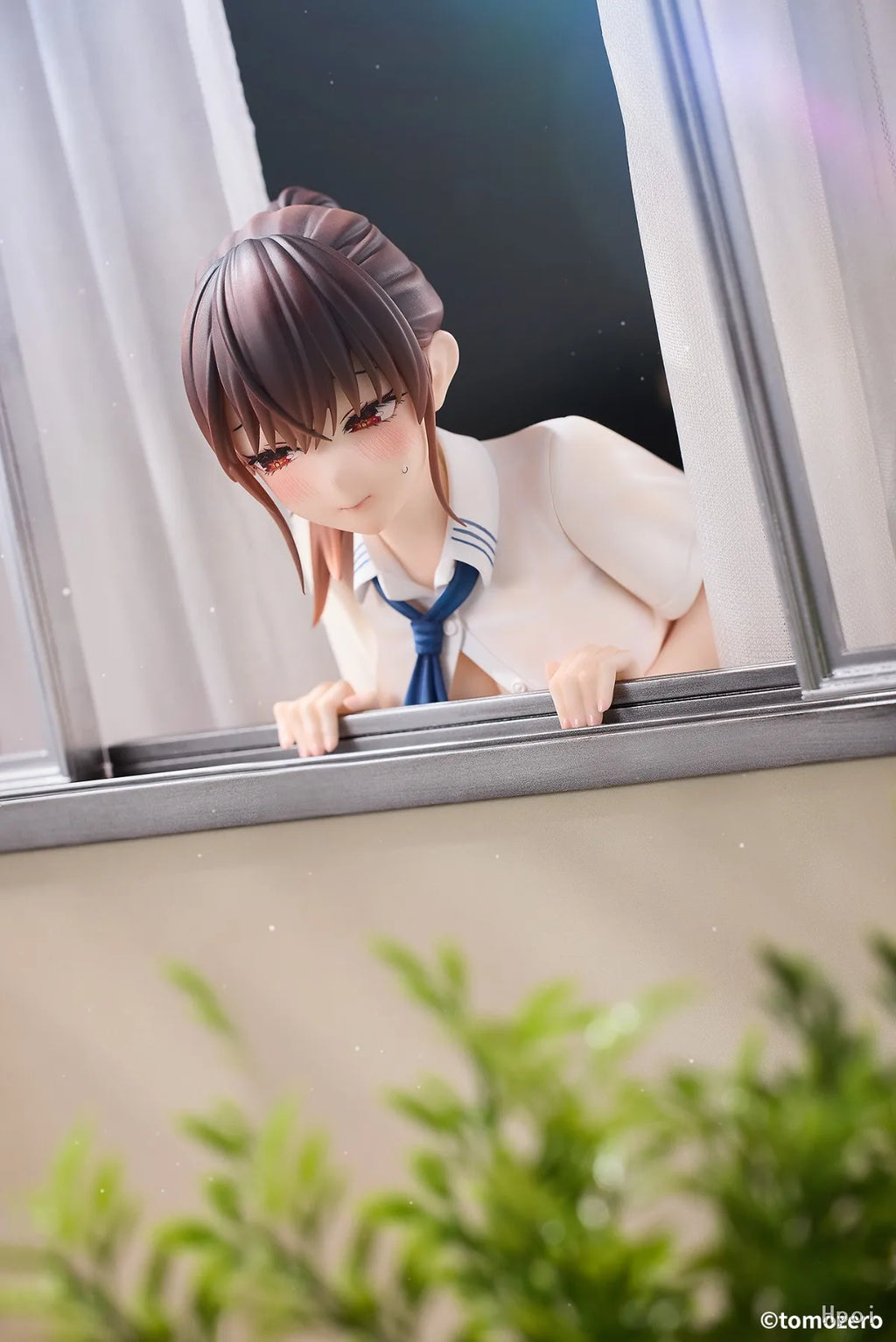 In Stock Original Vivify Oriko Holds Back Her Voice Riko Ogasawara 23cm Animation Decorative Statue Girl Gift Doll Collection