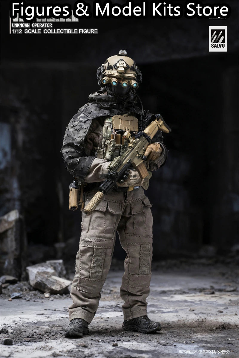 【Pre-Sale】 HASUKI SALVO SA04 WM-07 Veil Weaver Unknown Operator 1/12 Action Model Collectible Figure Toys